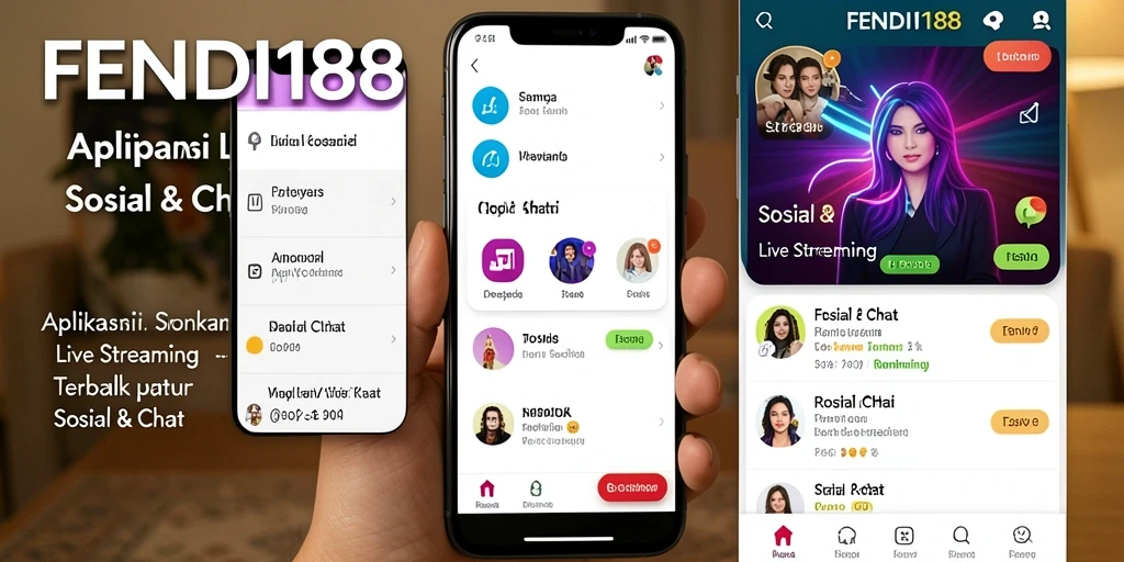 Tampilan antarmuka FENDI188 menunjukkan fitur Live Streaming yang menarik.