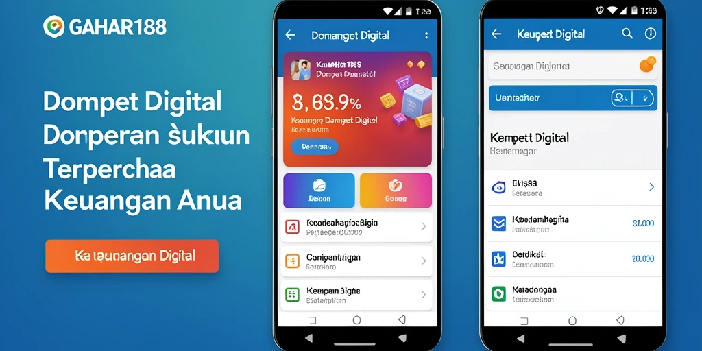 Tampilan antarmuka aplikasi GAHAR188 yang ramah pengguna.