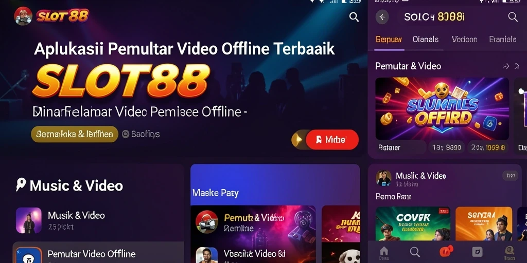 Antarmuka SLOT88 yang sederhana dan intuitif untuk Pemutar Video Offline.