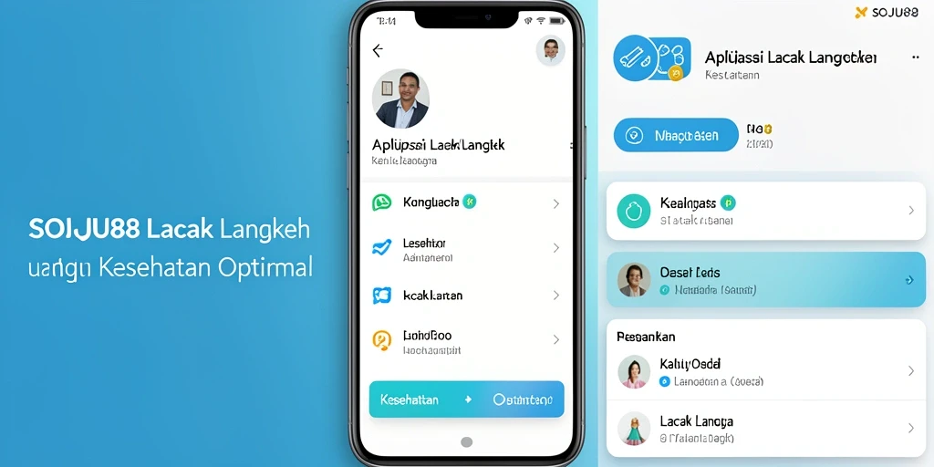 Tampilan antarmuka utama SOJU88 untuk pelacakan langkah.