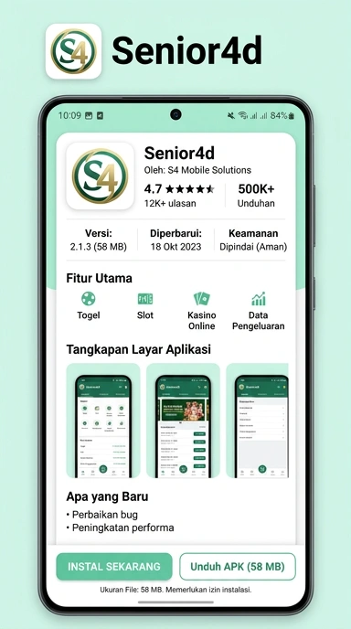 Unduh dan Instal APK senior4d untuk Android